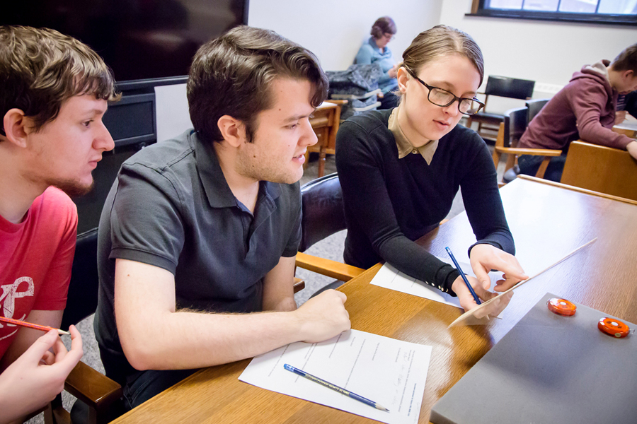 Students Working